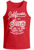 Herren Tank-Top California Motorbike Muskelshirt Muscle Shirt Neverless®preview