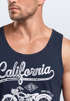 Herren Tank-Top California Motorbike Muskelshirt Muscle Shirt Neverless®preview
