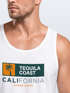 Herren Tank-Top California Ocean Drive Sommer Palme Tequila Coast Muskelshirt Muscle Shirt Neverless®preview