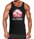 Herren Tank-Top California Palmen Santa Monica Beach Sommer Sonne Muskelshirt Muscle Shirt Neverless®preview