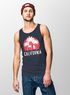 Herren Tank-Top California Palmen Santa Monica Beach Sommer Sonne Muskelshirt Muscle Shirt Neverless®preview