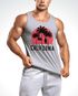 Herren Tank-Top California Palmen Santa Monica Beach Sommer Sonne Muskelshirt Muscle Shirt Neverless®preview