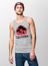 Herren Tank-Top California Palmen Santa Monica Beach Sommer Sonne Muskelshirt Muscle Shirt Neverless®preview