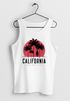 Herren Tank-Top California Palmen Santa Monica Beach Sommer Sonne Muskelshirt Muscle Shirt Neverless®preview