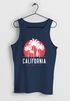 Herren Tank-Top California Palmen Santa Monica Beach Sommer Sonne Muskelshirt Muscle Shirt Neverless®preview