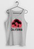 Herren Tank-Top California Palmen Santa Monica Beach Sommer Sonne Muskelshirt Muscle Shirt Neverless®preview