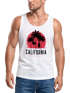 Herren Tank-Top California Palmen Santa Monica Beach Sommer Sonne Muskelshirt Muscle Shirt Neverless®preview