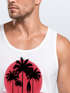 Herren Tank-Top California Palmen Santa Monica Beach Sommer Sonne Muskelshirt Muscle Shirt Neverless®preview