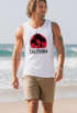 Herren Tank-Top California Palmen Santa Monica Beach Sommer Sonne Muskelshirt Muscle Shirt Neverless®preview