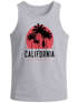 Herren Tank-Top California Palmen Santa Monica Beach Sommer Sonne Muskelshirt Muscle Shirt Neverless®preview