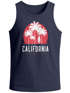 Herren Tank-Top California Palmen Santa Monica Beach Sommer Sonne Muskelshirt Muscle Shirt Neverless®preview