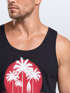 Herren Tank-Top California Palmen Santa Monica Beach Sommer Sonne Muskelshirt Muscle Shirt Neverless®preview