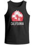 Herren Tank-Top California Palmen Santa Monica Beach Sommer Sonne Muskelshirt Muscle Shirt Neverless®preview