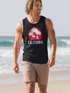 Herren Tank-Top California Palmen Santa Monica Beach Sommer Sonne Muskelshirt Muscle Shirt Neverless®preview