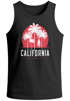 Herren Tank-Top California Palmen Santa Monica Beach Sommer Sonne Muskelshirt Muscle Shirt Neverless®preview