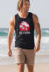 Herren Tank-Top California Palmen Santa Monica Beach Sommer Sonne Muskelshirt Muscle Shirt Neverless®preview