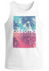 Herren Tank-Top California Palmen Sommer Foto Print Aufdruck Muskelshirt Neverless®preview