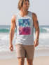 Herren Tank-Top California Palmen Sommer Foto Print Aufdruck Muskelshirt Neverless®preview