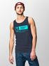 Herren Tank-Top California Print Ocean Drive Kalifornien Palme Sommer Fashion StreetstyleMuskelshirt Muscle Shirt Neverless®preview