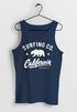 Herren Tank-Top California Republic Bear Bär Sommer Surfing Muskelshirt Muscle Shirt Neverless®preview