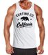 Herren Tank-Top California Republic Bear Bär Sommer Surfing Muskelshirt Muscle Shirt Neverless®preview