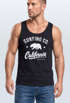 Herren Tank-Top California Republic Bear Bär Sommer Surfing Muskelshirt Muscle Shirt Neverless®preview