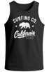 Herren Tank-Top California Republic Bear Bär Sommer Surfing Muskelshirt Muscle Shirt Neverless®preview