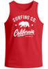 Herren Tank-Top California Republic Bear Bär Sommer Surfing Muskelshirt Muscle Shirt Neverless®preview