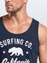 Herren Tank-Top California Republic Bear Bär Sommer Surfing Muskelshirt Muscle Shirt Neverless®preview