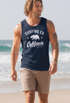 Herren Tank-Top California Republic Bear Bär Sommer Surfing Muskelshirt Muscle Shirt Neverless®preview