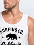 Herren Tank-Top California Republic Bear Bär Sommer Surfing Muskelshirt Muscle Shirt Neverless®preview