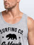 Herren Tank-Top California Republic Bear Bär Sommer Surfing Muskelshirt Muscle Shirt Neverless®preview
