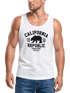 Herren Tank-Top California Republic Kalifornien Golden State Grizzly Bär Bear Logo Muskelshirt Muscle Shirt Neverless®preview