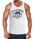 Herren Tank-Top California Republic Kalifornien Golden State Grizzly Bär Bear Logo Muskelshirt Muscle Shirt Neverless®preview