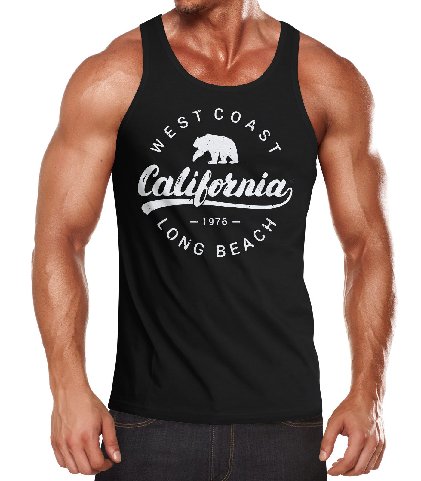 Herren Tank-Top California Republic Muskelshirt Muscle Shirt Neverless®
