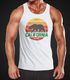 Herren Tank-Top California Retro Kalifornien Bär Summer Muskelshirt Muscle Shirt Achselshirt Neverless®preview