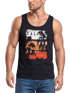 Herren Tank-Top California Schriftzug Palmen Printshirt Muskelshirt Muscle Shirt Neverless®preview