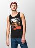 Herren Tank-Top California Schriftzug Palmen Printshirt Muskelshirt Muscle Shirt Neverless®preview