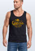 Herren Tank-Top California Skull Totenkopf Flügel Biker Motiv Muskelshirt Muscle Shirt Neverless®preview