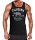 Herren Tank-Top California Sommer Summer Golden State USA Bär Bear Muskelshirt Muscle Shir Neverless®preview