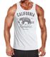 Herren Tank-Top California Sommer Summer Golden State USA Bär Bear Muskelshirt Muscle Shir Neverless®preview