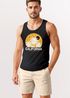 Herren Tank-Top California South Beach Grafikshirt mit Palmen Sommer Fashion Fashion Muskelshirt Baumwolle Neverless®preview