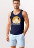 Herren Tank-Top California South Beach Grafikshirt mit Palmen Sommer Fashion Fashion Muskelshirt Baumwolle Neverless®preview