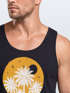 Herren Tank-Top California South Beach Grafikshirt mit Palmen Sommer Fashion Fashion Muskelshirt Baumwolle Neverless®preview