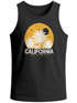 Herren Tank-Top California South Beach Grafikshirt mit Palmen Sommer Fashion Fashion Muskelshirt Baumwolle Neverless®preview