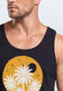 Herren Tank-Top California South Beach Grafikshirt mit Palmen Sommer Fashion Fashion Muskelshirt Baumwolle Neverless®preview
