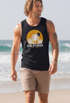 Herren Tank-Top California South Beach Grafikshirt mit Palmen Sommer Fashion Fashion Muskelshirt Baumwolle Neverless®preview
