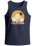 Herren Tank-Top California South Beach Grafikshirt mit Palmen Sommer Fashion Fashion Muskelshirt Baumwolle Neverless®preview