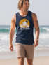 Herren Tank-Top California South Beach Grafikshirt mit Palmen Sommer Fashion Fashion Muskelshirt Baumwolle Neverless®preview