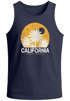Herren Tank-Top California South Beach Grafikshirt mit Palmen Sommer Fashion Fashion Muskelshirt Baumwolle Neverless®preview